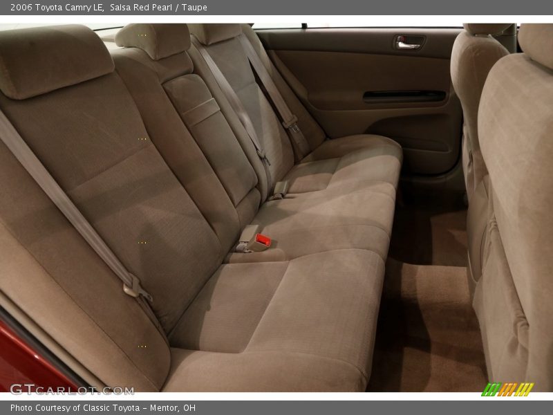 Salsa Red Pearl / Taupe 2006 Toyota Camry LE