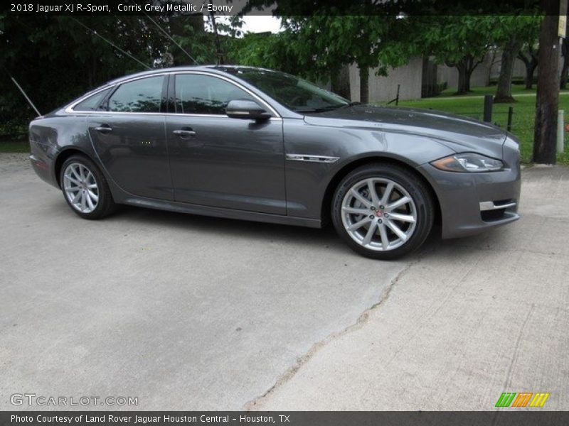 Corris Grey Metallic / Ebony 2018 Jaguar XJ R-Sport