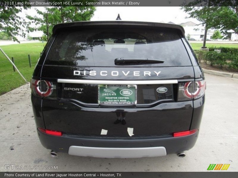 Santorini Black Metallic / Ebony 2018 Land Rover Discovery Sport HSE Luxury