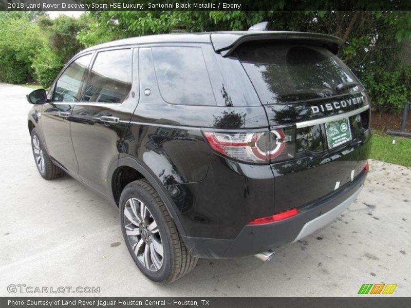 Santorini Black Metallic / Ebony 2018 Land Rover Discovery Sport HSE Luxury