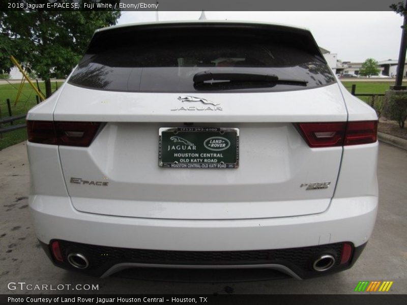 Fuji White / Ebony/Ebony 2018 Jaguar E-PACE SE