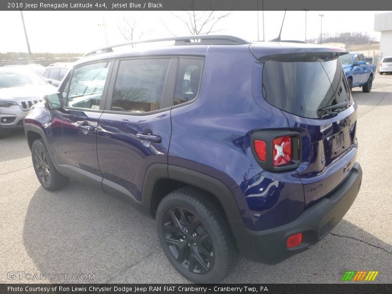 Jetset Blue / Black 2018 Jeep Renegade Latitude 4x4