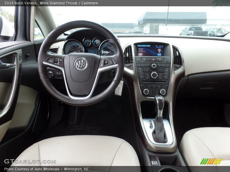 White Diamond Tricoat / Cashmere 2014 Buick Verano