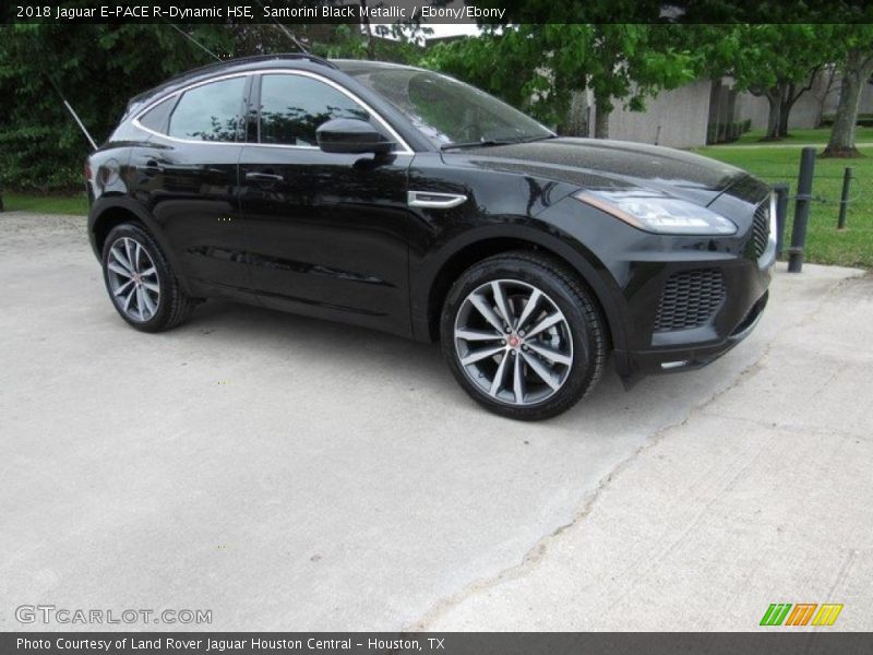 Santorini Black Metallic / Ebony/Ebony 2018 Jaguar E-PACE R-Dynamic HSE