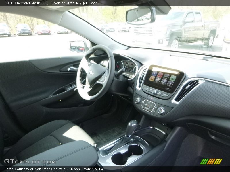 Silver Ice Metallic / Jet Black 2018 Chevrolet Malibu LT