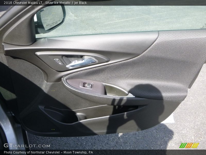Silver Ice Metallic / Jet Black 2018 Chevrolet Malibu LT