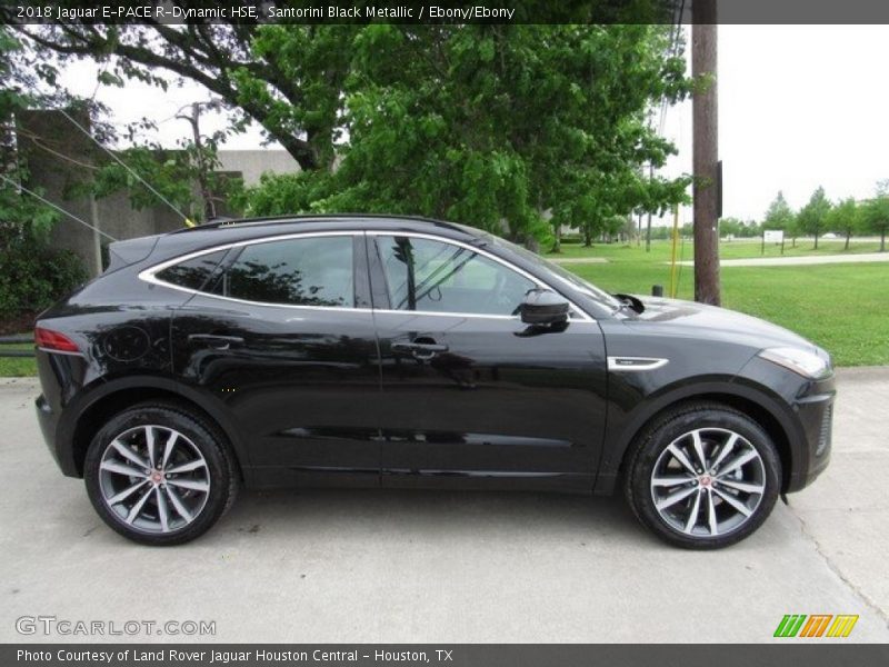 Santorini Black Metallic / Ebony/Ebony 2018 Jaguar E-PACE R-Dynamic HSE