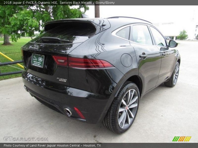 Santorini Black Metallic / Ebony/Ebony 2018 Jaguar E-PACE R-Dynamic HSE
