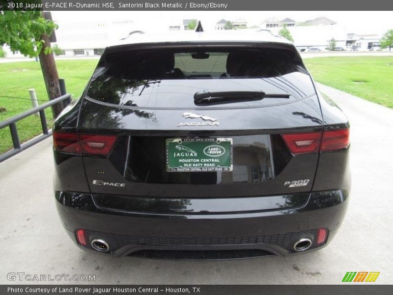 Santorini Black Metallic / Ebony/Ebony 2018 Jaguar E-PACE R-Dynamic HSE