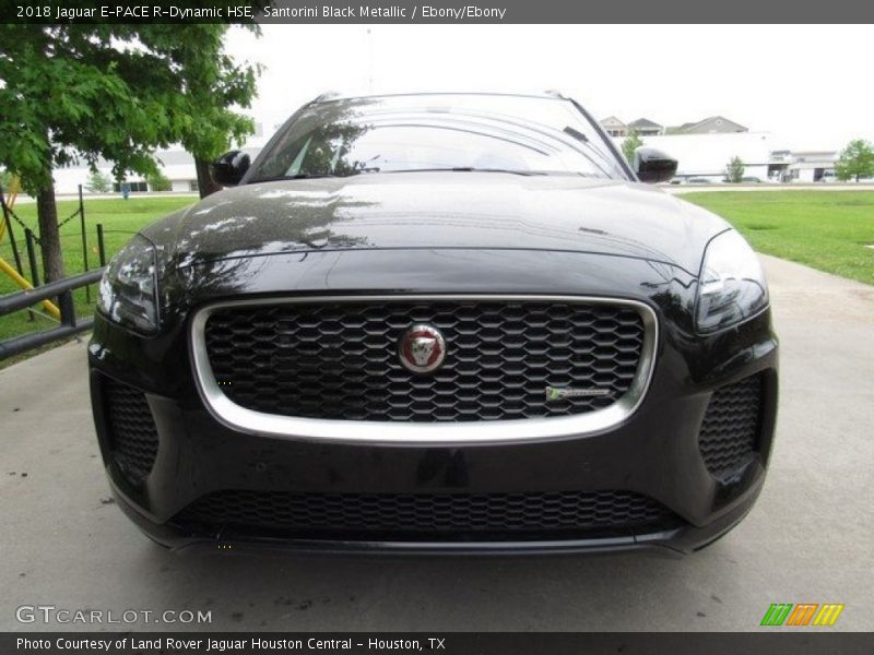Santorini Black Metallic / Ebony/Ebony 2018 Jaguar E-PACE R-Dynamic HSE