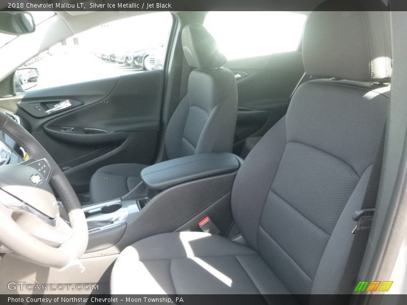 Silver Ice Metallic / Jet Black 2018 Chevrolet Malibu LT