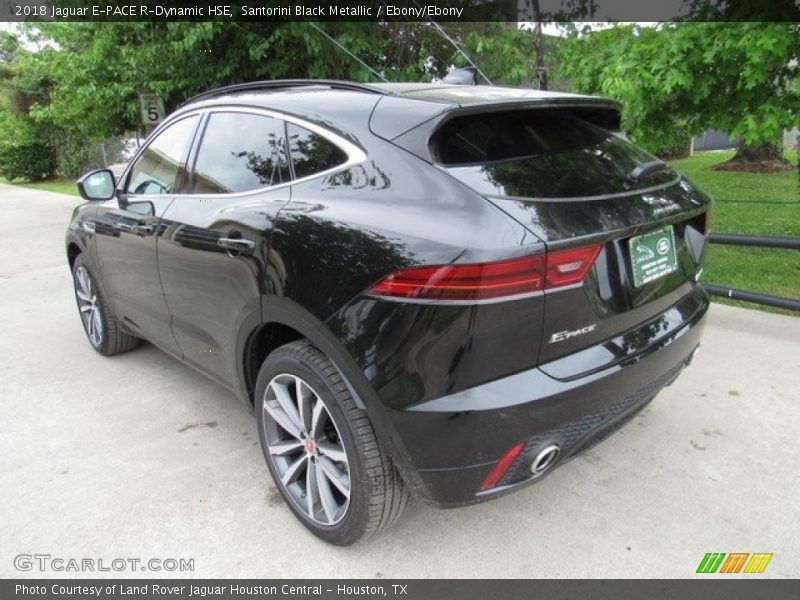 Santorini Black Metallic / Ebony/Ebony 2018 Jaguar E-PACE R-Dynamic HSE