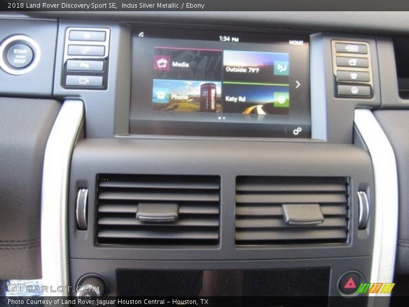 Indus Silver Metallic / Ebony 2018 Land Rover Discovery Sport SE