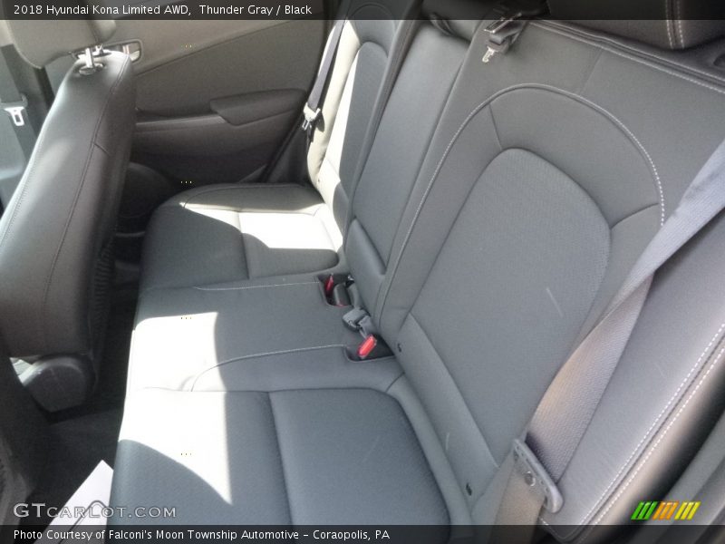 Thunder Gray / Black 2018 Hyundai Kona Limited AWD