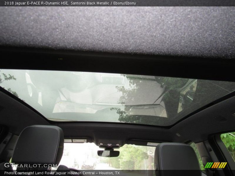 Santorini Black Metallic / Ebony/Ebony 2018 Jaguar E-PACE R-Dynamic HSE