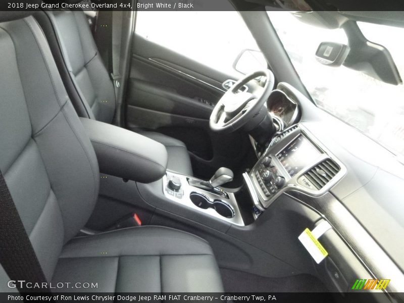 Bright White / Black 2018 Jeep Grand Cherokee Overland 4x4