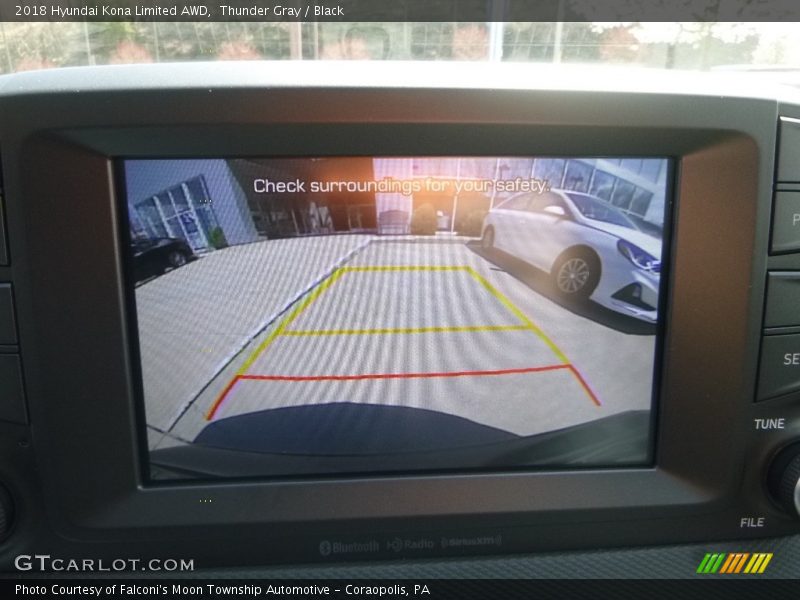 Thunder Gray / Black 2018 Hyundai Kona Limited AWD