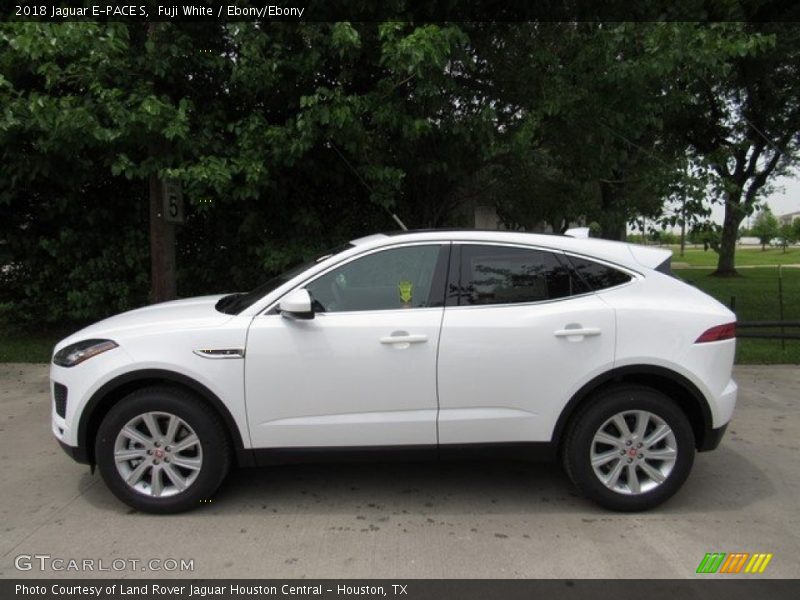 Fuji White / Ebony/Ebony 2018 Jaguar E-PACE S