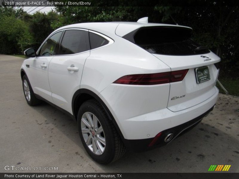 Fuji White / Ebony/Ebony 2018 Jaguar E-PACE S