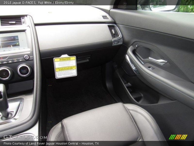 Fuji White / Ebony/Ebony 2018 Jaguar E-PACE S