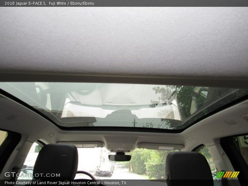 Fuji White / Ebony/Ebony 2018 Jaguar E-PACE S