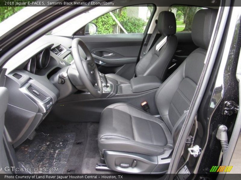 Santorini Black Metallic / Ebony/Ebony 2018 Jaguar E-PACE S