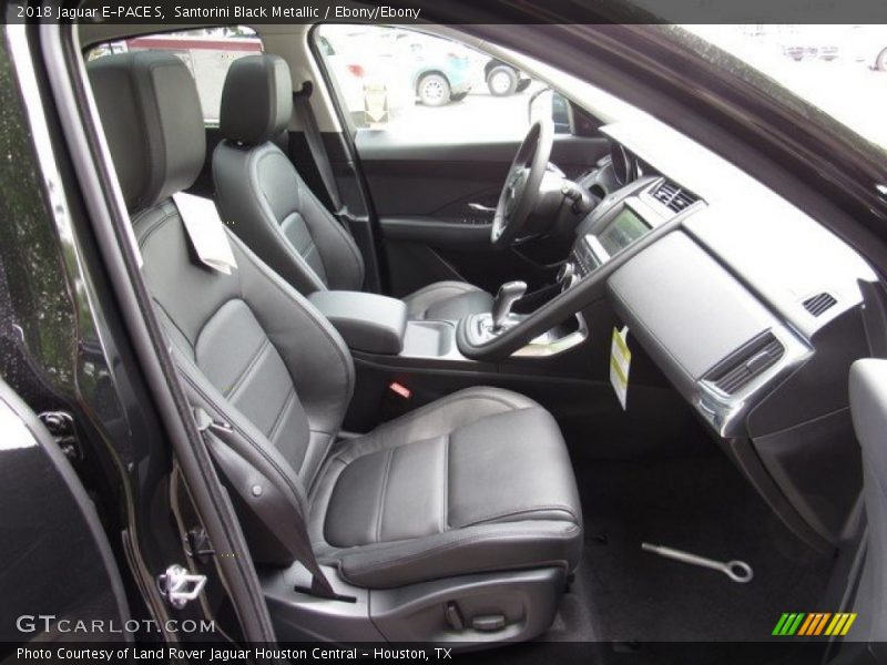 Santorini Black Metallic / Ebony/Ebony 2018 Jaguar E-PACE S