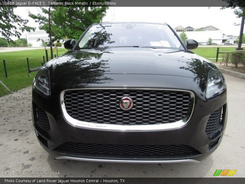 Santorini Black Metallic / Ebony/Ebony 2018 Jaguar E-PACE S