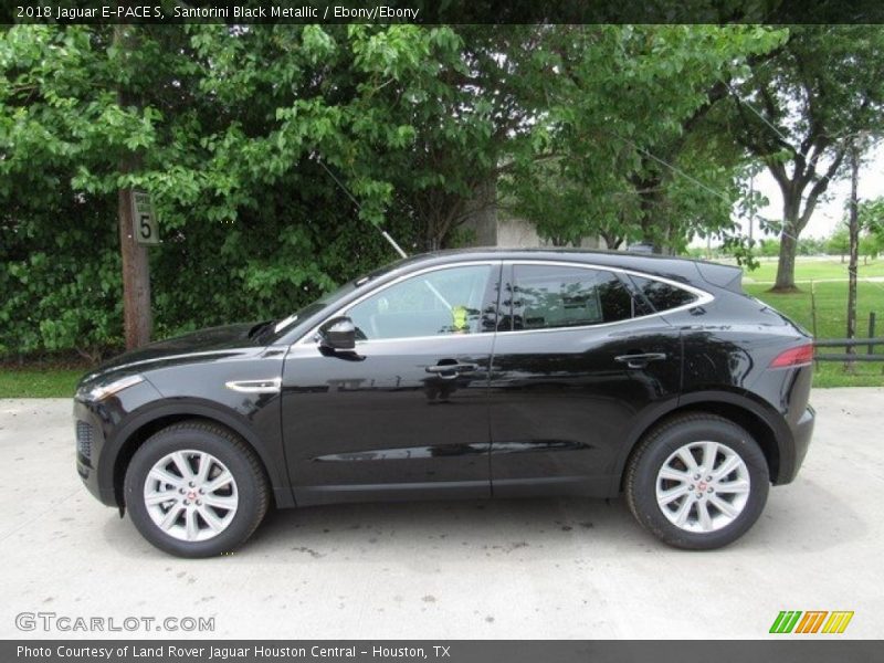 Santorini Black Metallic / Ebony/Ebony 2018 Jaguar E-PACE S
