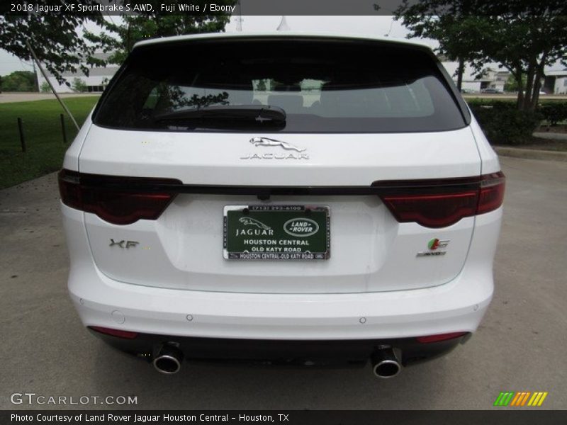 Fuji White / Ebony 2018 Jaguar XF Sportbrake S AWD