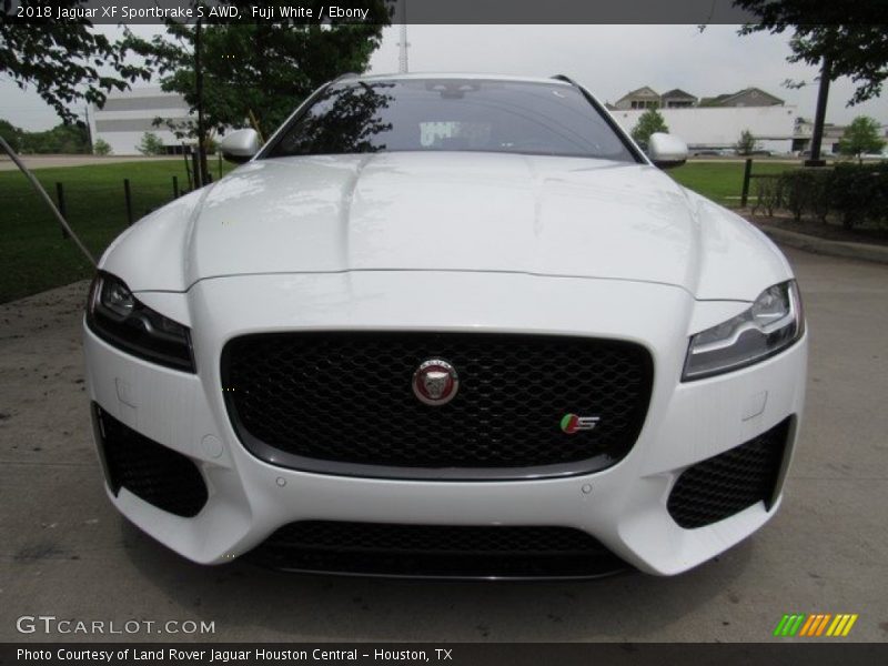 Fuji White / Ebony 2018 Jaguar XF Sportbrake S AWD