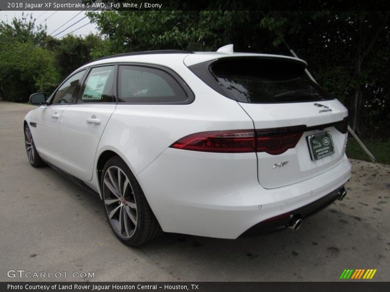 Fuji White / Ebony 2018 Jaguar XF Sportbrake S AWD