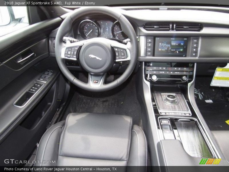 Fuji White / Ebony 2018 Jaguar XF Sportbrake S AWD