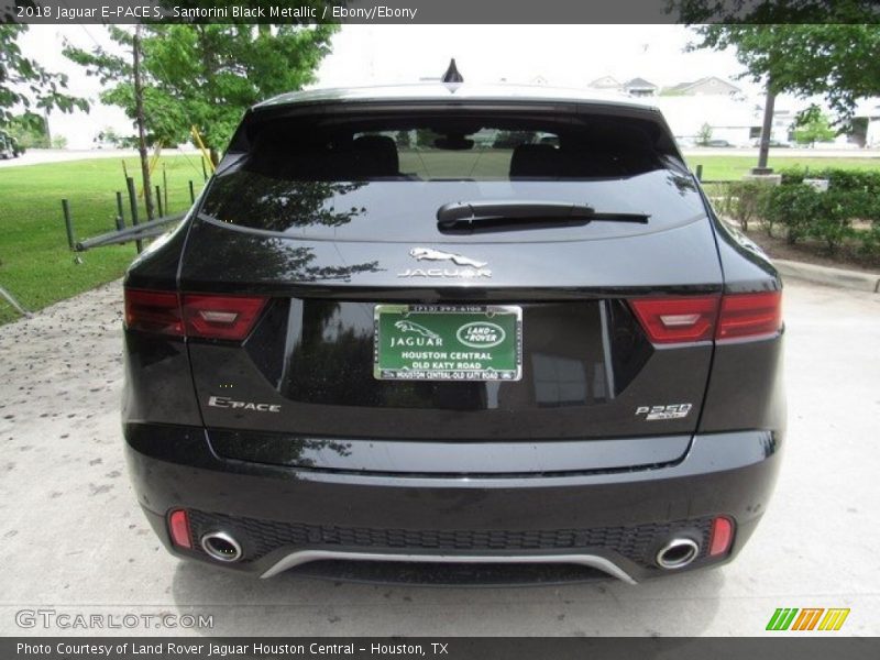 Santorini Black Metallic / Ebony/Ebony 2018 Jaguar E-PACE S