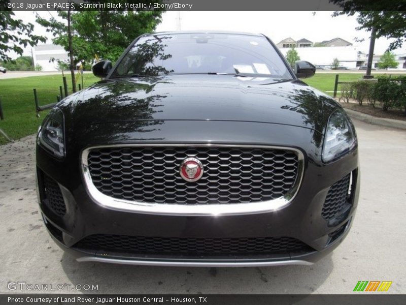 Santorini Black Metallic / Ebony/Ebony 2018 Jaguar E-PACE S