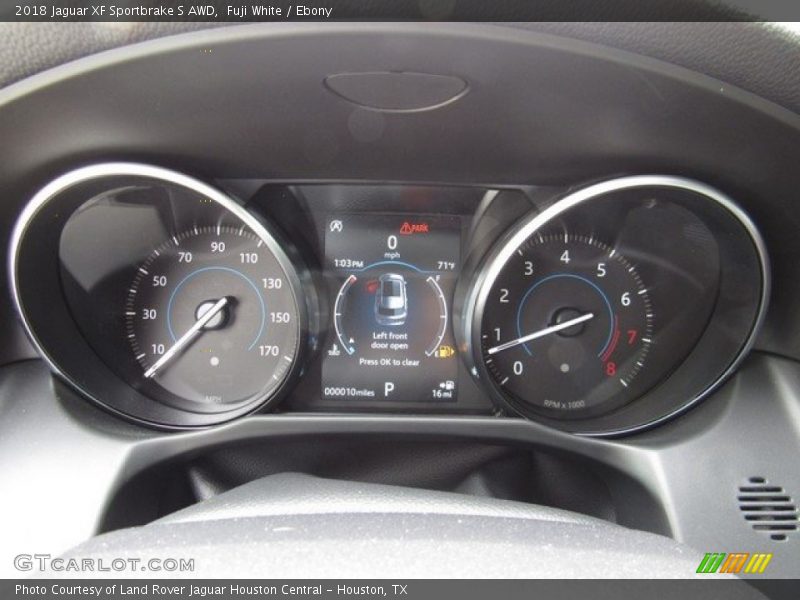  2018 XF Sportbrake S AWD Sportbrake S AWD Gauges