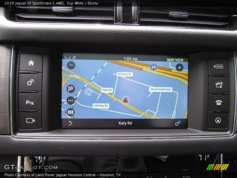 Navigation of 2018 XF Sportbrake S AWD