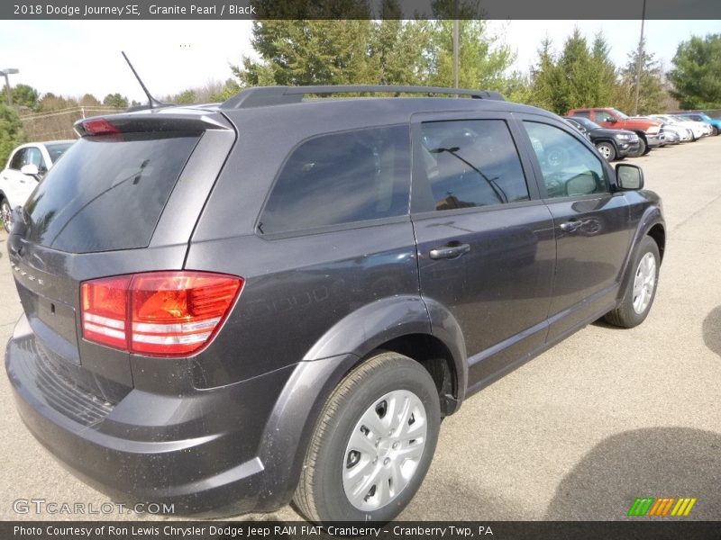 Granite Pearl / Black 2018 Dodge Journey SE