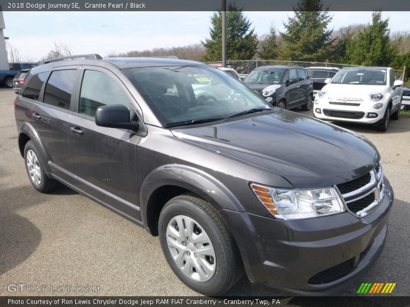 Granite Pearl / Black 2018 Dodge Journey SE