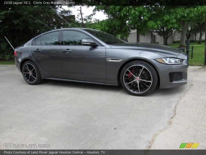 Corris Grey Metallic / Ebony 2018 Jaguar XE S