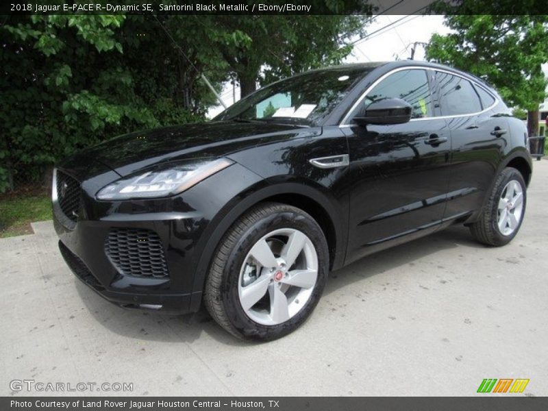 Santorini Black Metallic / Ebony/Ebony 2018 Jaguar E-PACE R-Dynamic SE