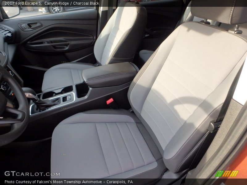 Canyon Ridge / Charcoal Black 2017 Ford Escape S
