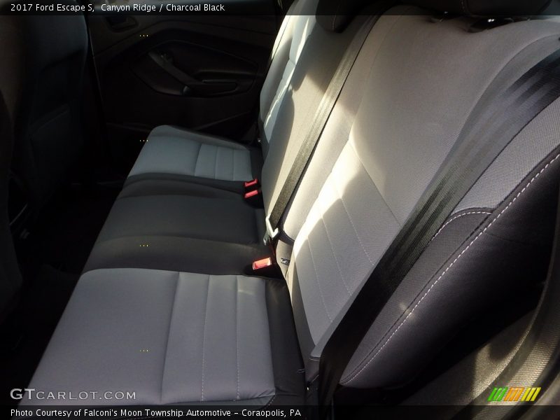 Canyon Ridge / Charcoal Black 2017 Ford Escape S
