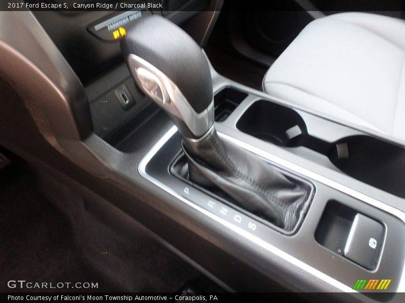 Canyon Ridge / Charcoal Black 2017 Ford Escape S