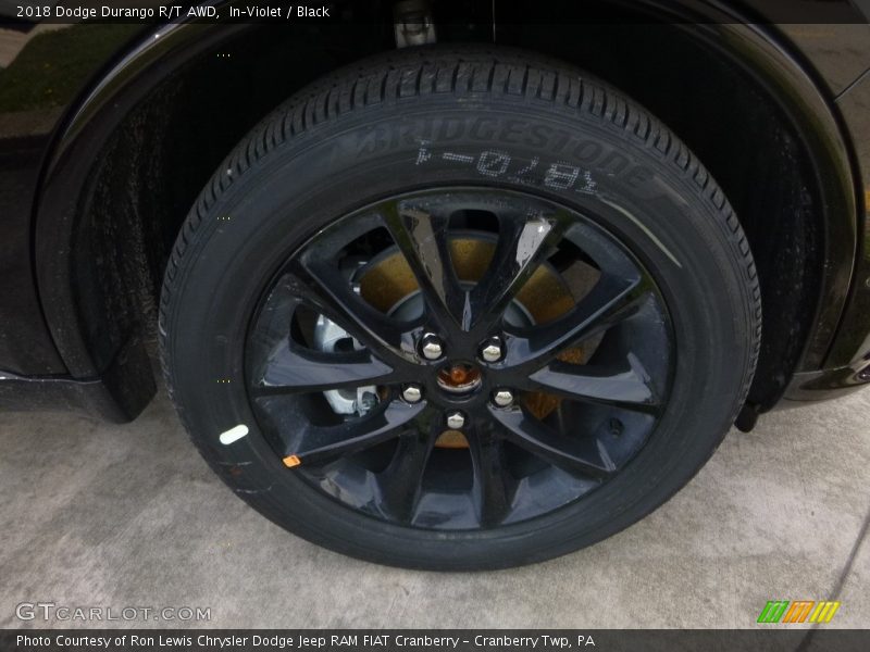 In–Violet / Black 2018 Dodge Durango R/T AWD