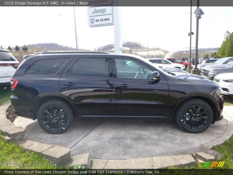 In–Violet / Black 2018 Dodge Durango R/T AWD