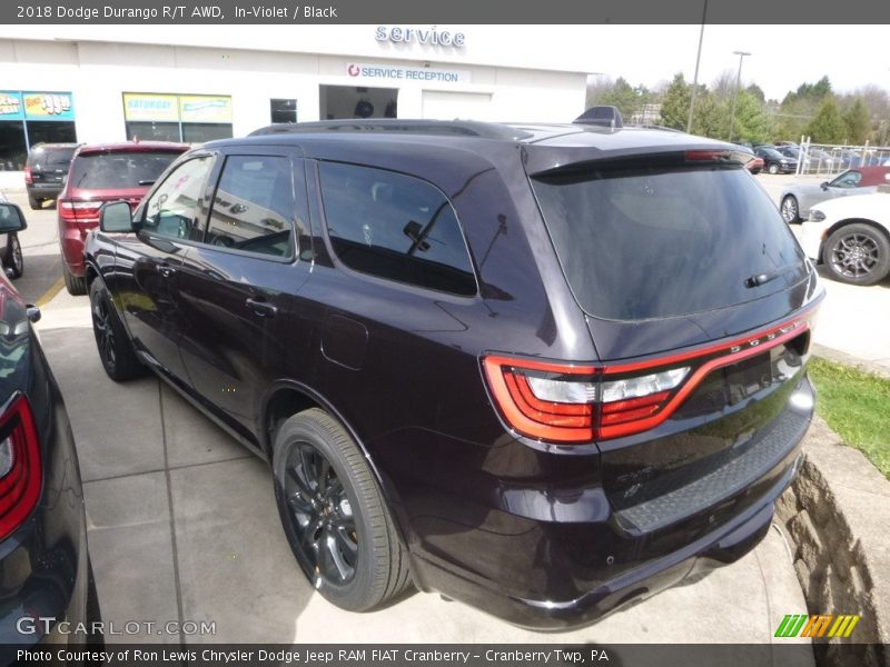 In–Violet / Black 2018 Dodge Durango R/T AWD