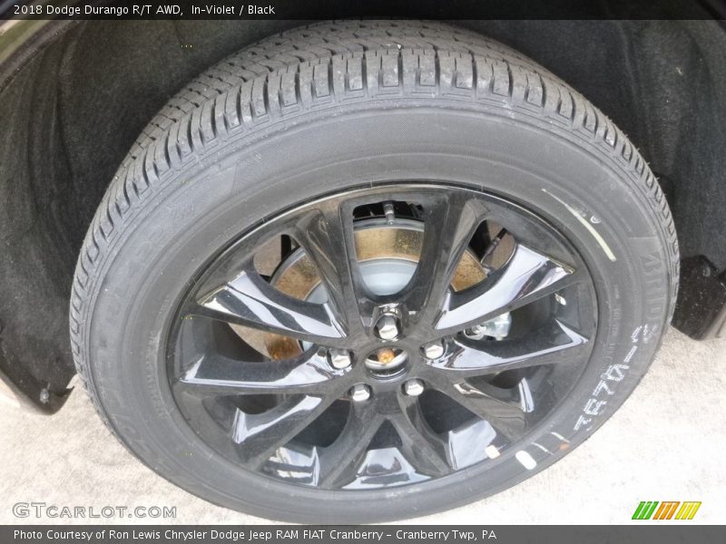 In–Violet / Black 2018 Dodge Durango R/T AWD