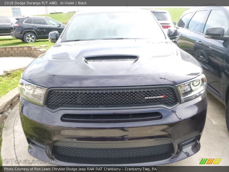 In–Violet / Black 2018 Dodge Durango R/T AWD