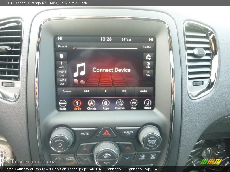 Controls of 2018 Durango R/T AWD